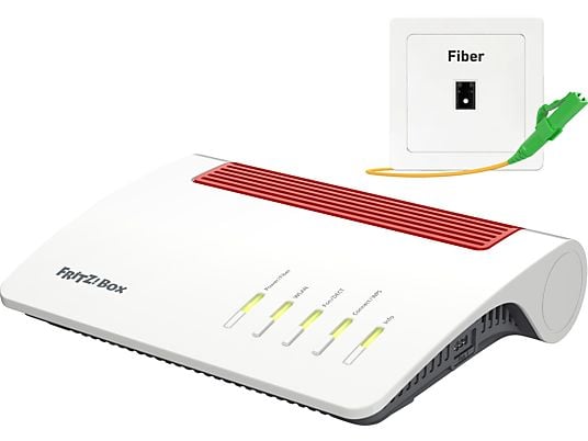 AVM FRITZ!Box 5590 Fiber, 3600 MBit/s, Wi-Fi 6 Glasfaser Router