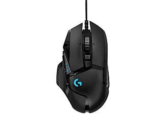 LOGITECH G G502 HERO LIGHTSYNC 25600 DPI Yüksek Performanslı Kablolu Oyuncu Mouse - Siyah Outlet 1204013