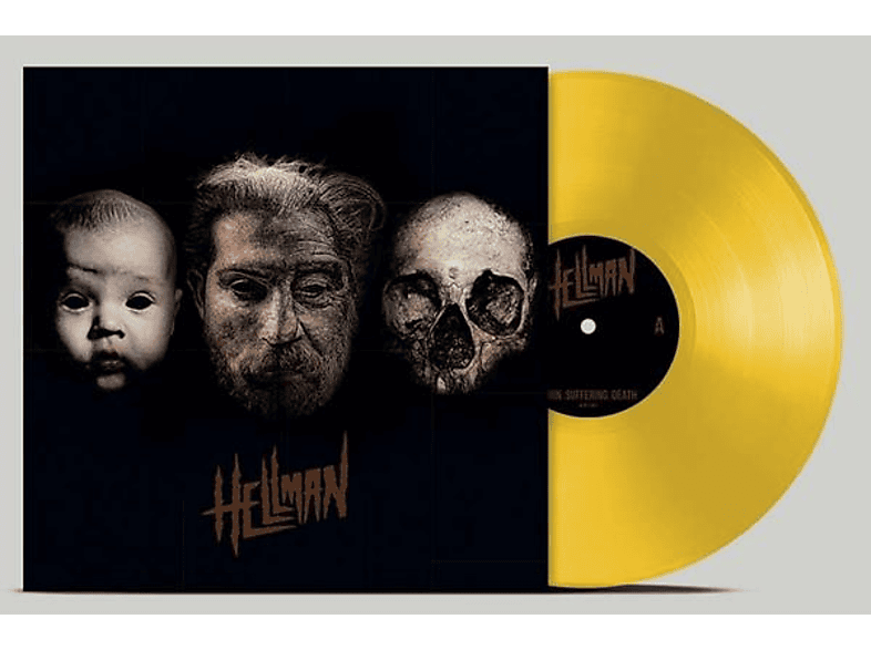 Hellman (Vinyl) Born, Death Yellow - (Ltd.Transparent Suffering, - LP)