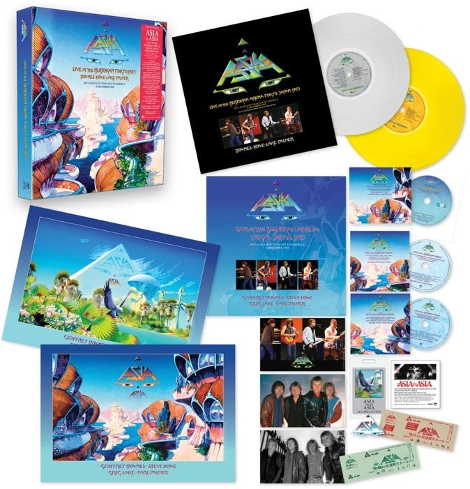 Asia - In Live At The Budokan Tokyo 1983 (Deluxe Edition) (Díszdobozos kiadvány (Box set))