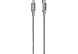 TTEC AlumiCable USB-C - USB-C 200cm 65W PD/QC Hızlı Şarj/Data Kablosu Uzay Grisi_0