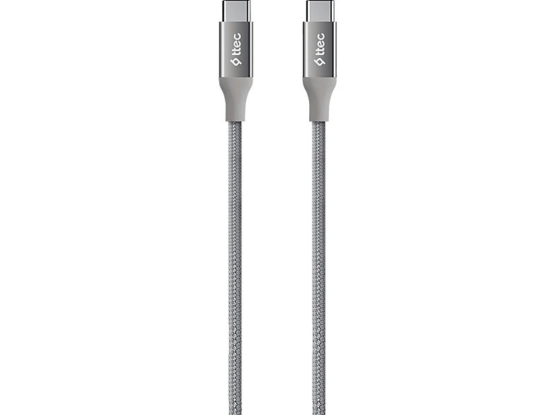 Ttec 2Dk51Ug AlumiCable Usb-C - 200cm 65W Pd/Qc Hızlı Şarj/Data Kablosu Uzay Grisi