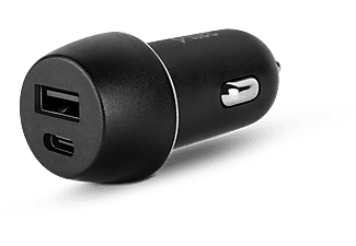 TTEC SmartCharger Duo PD 32W Araç Hızlı Şarj Aleti USB-C+USB-A + USB-C to USB-C 65W Kablo Siyah_2