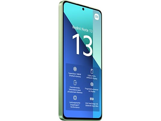 XIAOMI Redmi Note 13 4G - Smartphone (6.67 ", 256 GB, Mint Green)