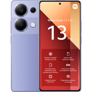 XIAOMI Redmi Note 13 Pro 4G - Smartphone (6.67 ", 256 GB, Lavender Purple)
