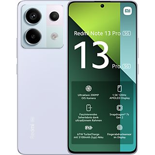 XIAOMI Redmi Note 13 Pro 5G - Smartphone (6.67 ", 256 GB, Aurora Purple)
