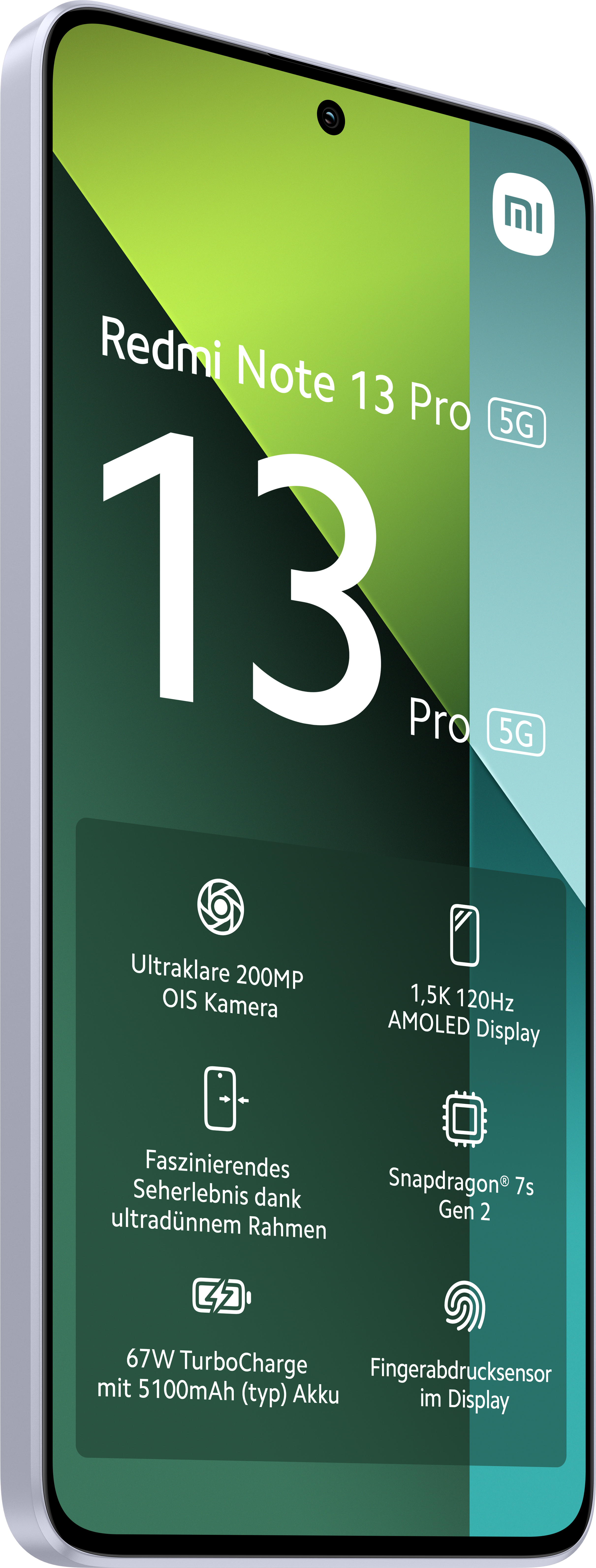 XIAOMI Redmi Note 13 Pro 5G 256 GB Aurora Purple Dual SIM | MediaMarkt