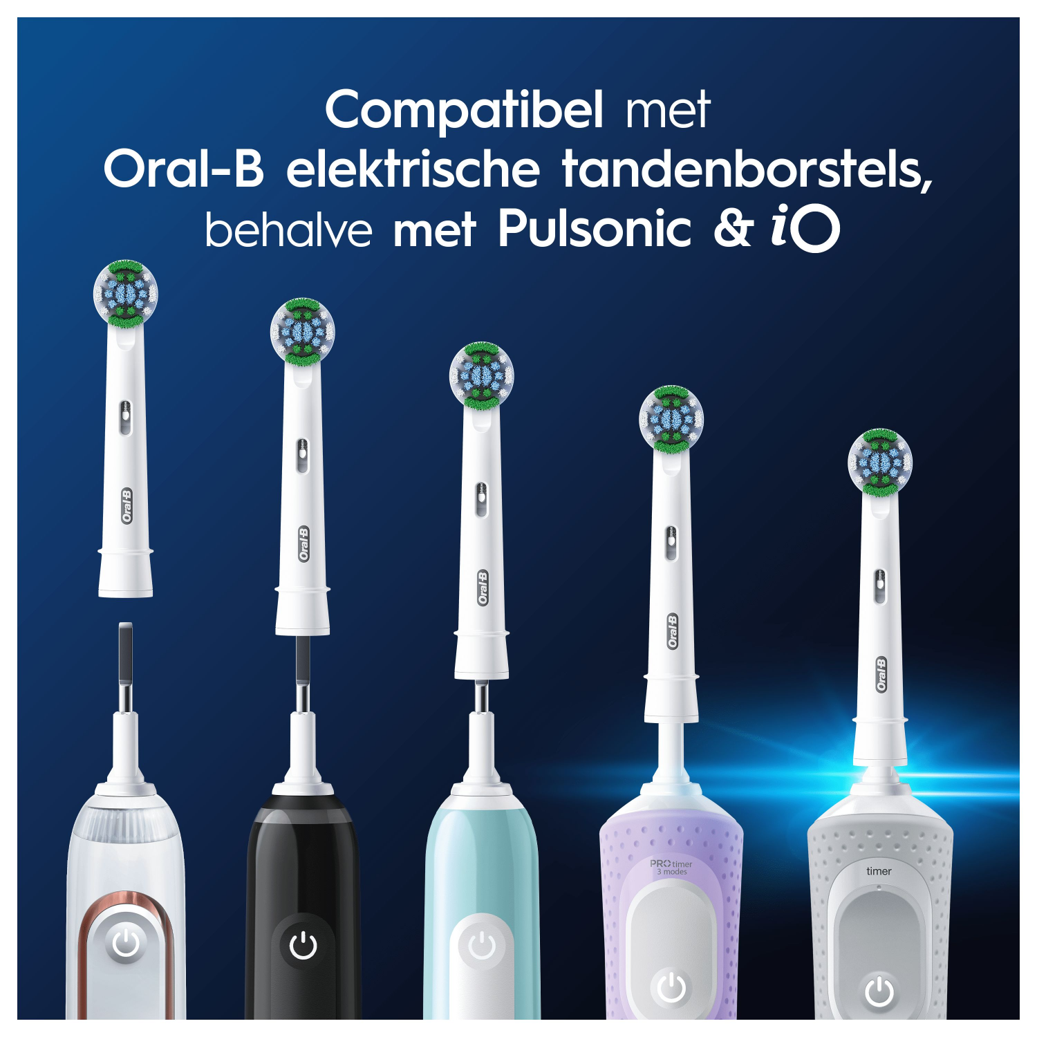 ORAL-B Precision Clean Opzetborstel (EB20XF) 4 Stuks Kopen? | MediaMarkt