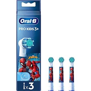 ORAL-B Kids 3+ Spider-Man Opzetborstels (EB10S) 3 Stuks