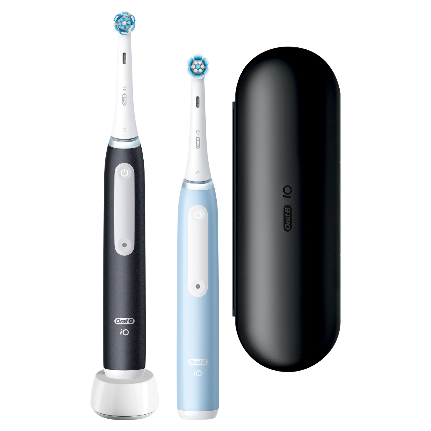 Oral-b Io 3 Elektrische Tandenborstel Zwart En Blauw