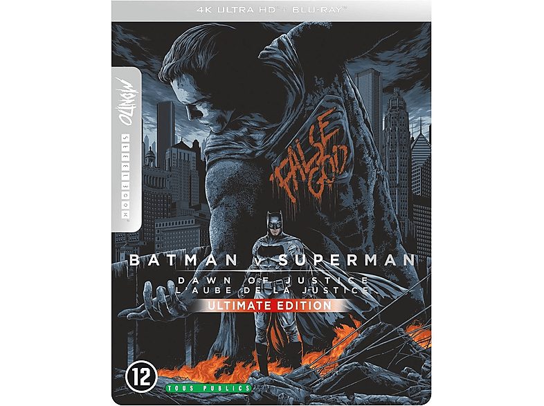 Warner Home Video Batman V Superman: Dawn Of Justice (steelbook) 4k Blu-ray