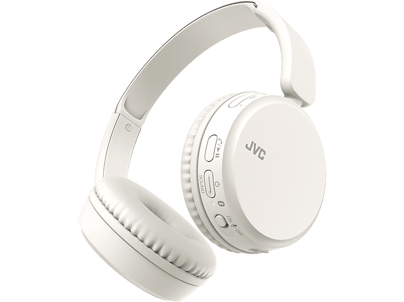 Auriculares inalámbricos  JVC HAS36WWU, Diadema, Bluetooth 5.2, Autonomía  35 h, Micrófono, Blanco