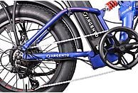 Rower elektryczny ARGENTO Fat Bi Max XL Plus Niebieski