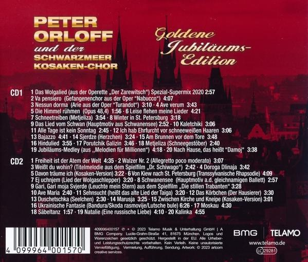 CD-Cover, roter Hintergrund mit Text in Gold. Enthält Künstlernamen, Songtitel und eine Gebäudesilhouette. BMG-Logo.