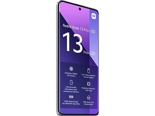 XIAOMI Redmi Note 13 Pro+ 5G - Smartphone (6.67 ", 512 GB, Aurora Purple)