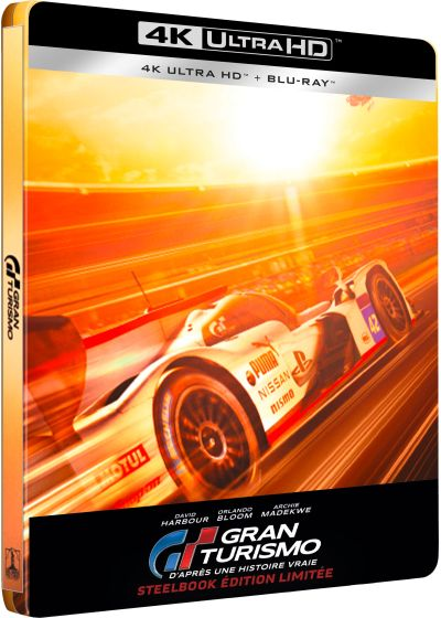 Gran Turismo (Steelbook) 4K Blu-ray