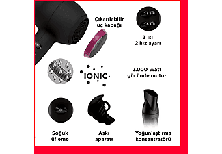 REVLON RVDR5823 Hızlı ve Hafif Saç Kurutma Makinesi_4