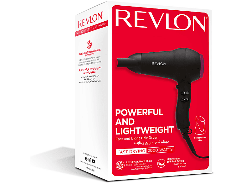 REVLON RVDR5823 Hızlı ve Hafif Saç Kurutma Makinesi_6