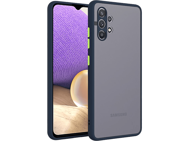 CASE AND PRO Samsung Galaxy A05s műanyag tok, kék-zöld (MATT-A05S-BLG)