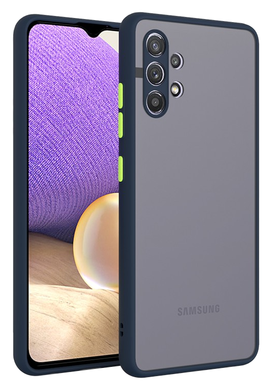 CASE AND PRO Xiaomi Redmi 13C műanyag tok, kék-zöld (MATT-RED13C-BLG)