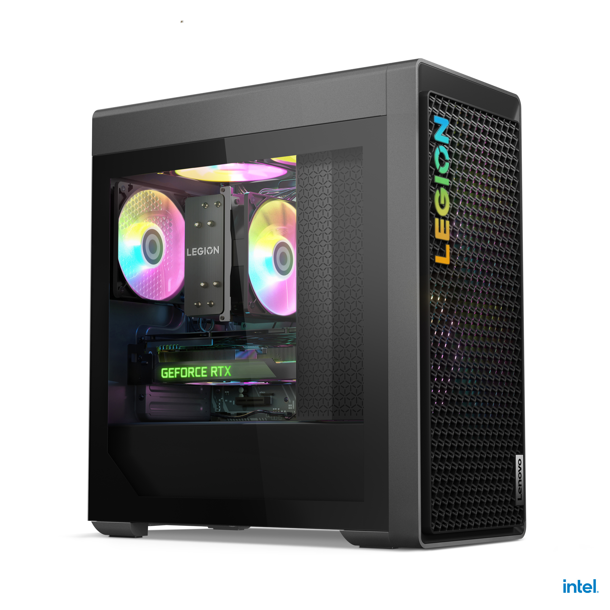 LENOVO Legion Tower 5, GeForce Windows, TB AMD GB SSD, Prozessor, NVIDIA, 7700 Gaming-Desktop 4060 1 RAM, RTX™ 16 mit