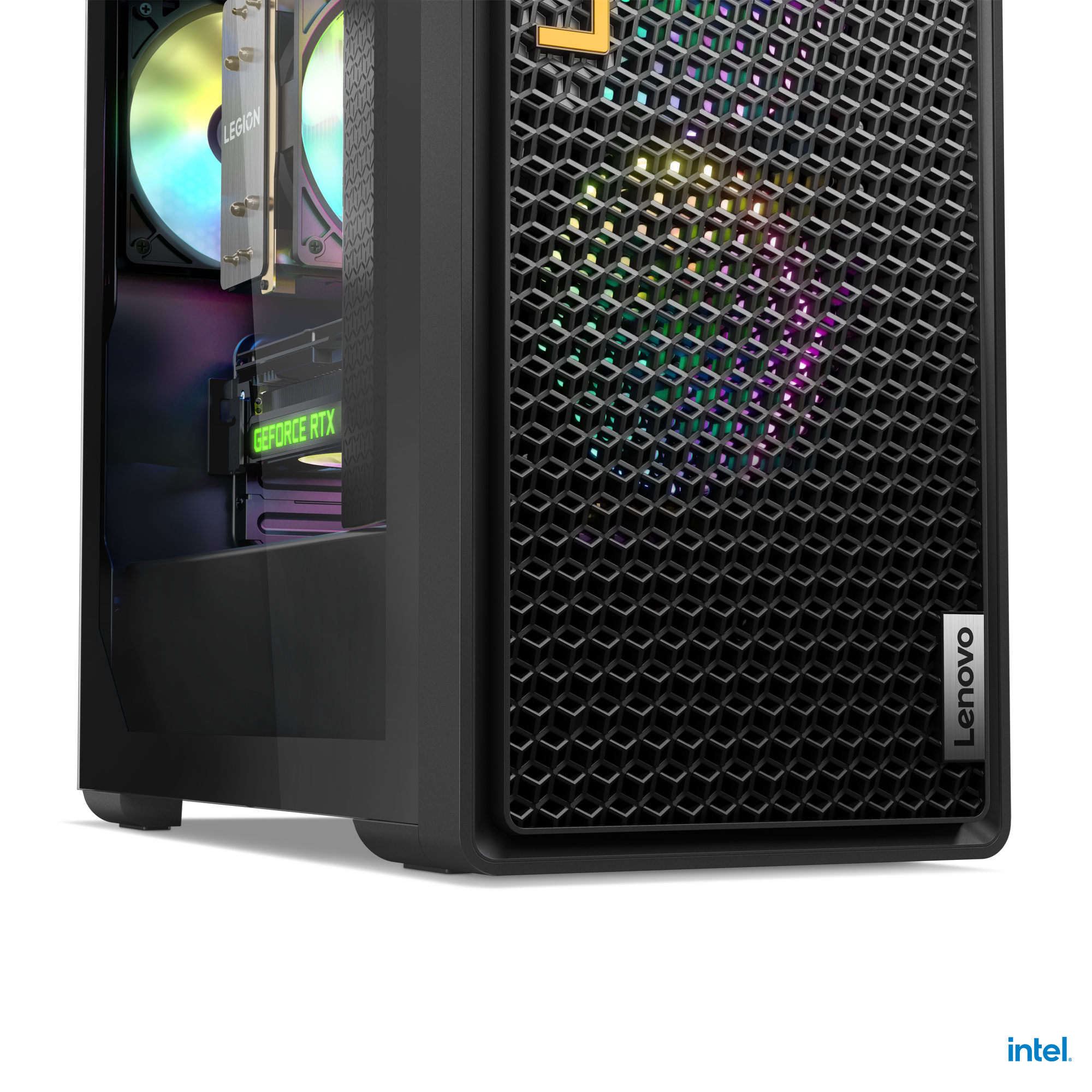 AMD NVIDIA, 16 GB Prozessor, RAM, GeForce Legion Gaming-Desktop LENOVO mit TB 4060 7700 1 Windows, RTX™ 5, SSD, Tower
