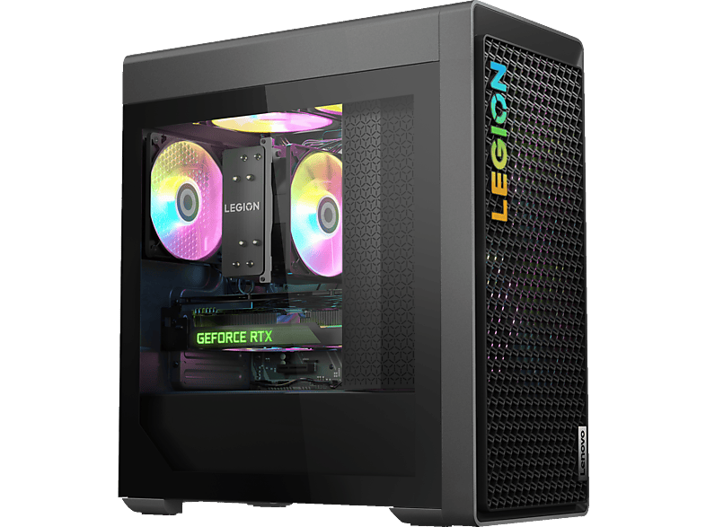 LENOVO Legion Tower 5, Windows, GeForce RTX™ 1 4070 mit Gaming-Desktop AMD TB GB 7700 32 SSD, Prozessor, NVIDIA, RAM