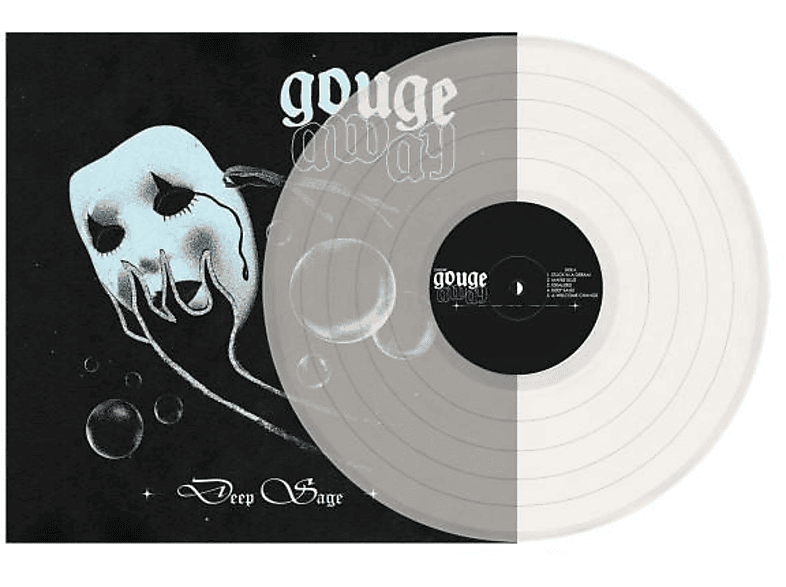 Gouge Away Vinyl - Clear - Cloudy Deep (Vinyl) Sage 