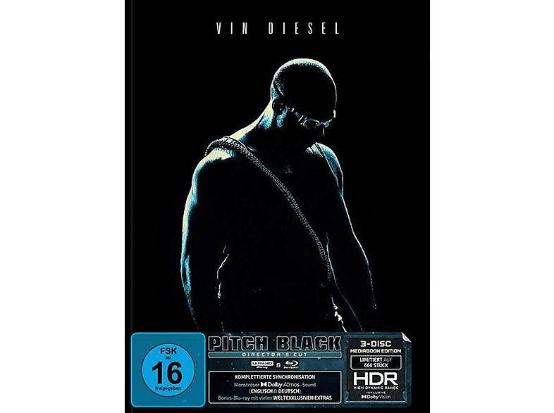 HD Blu-ray Director\'s Blu-ray Cut + 4K Pitch Ultra Black -