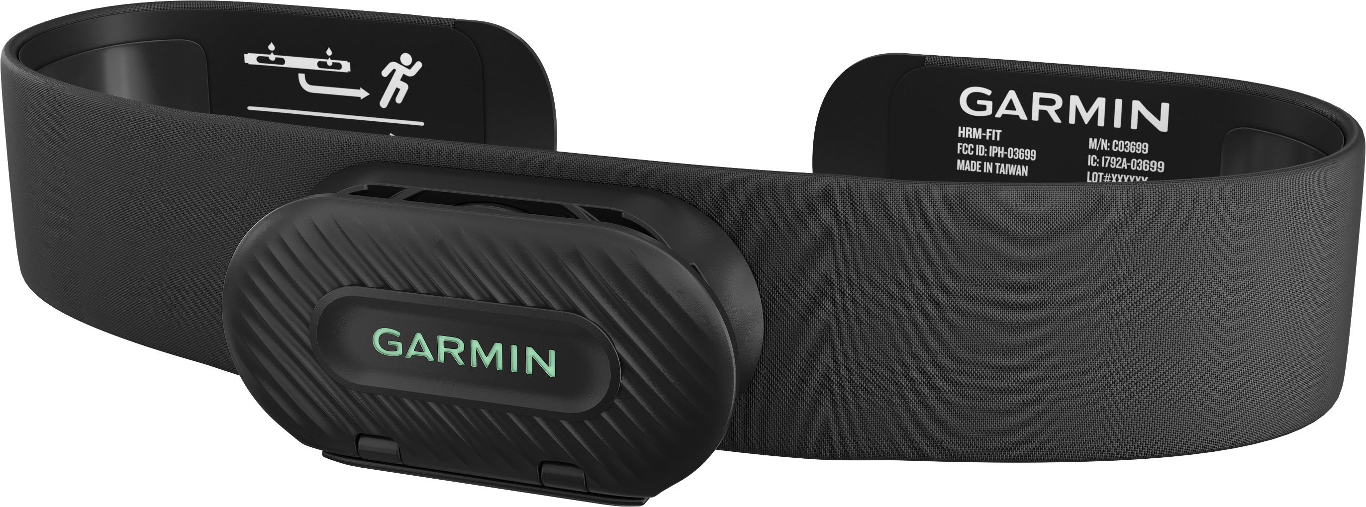GARMIN HRM-Fit - Herzfrequenz-Brustgurt (Schwarz)
