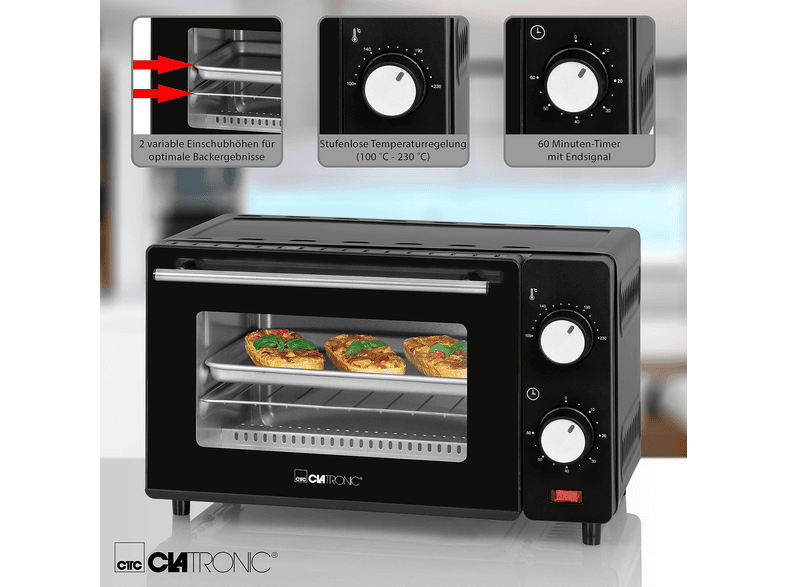 Clatronic MB 3746 Mini Backofen — Foto 3 von 5