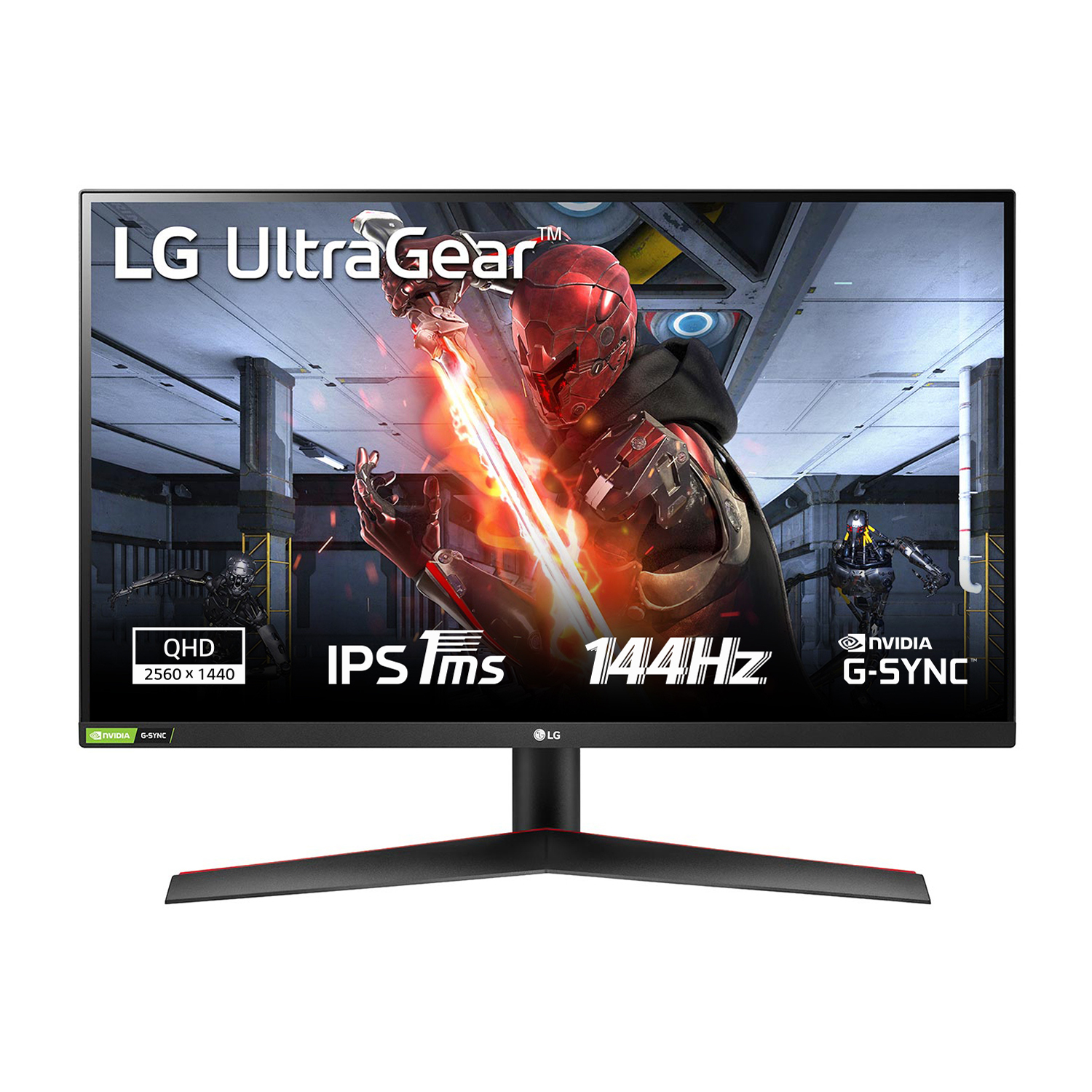 LG 27Gn800P Monitor, 27 pollici, Qhd, 2560 x 1440 Pixel