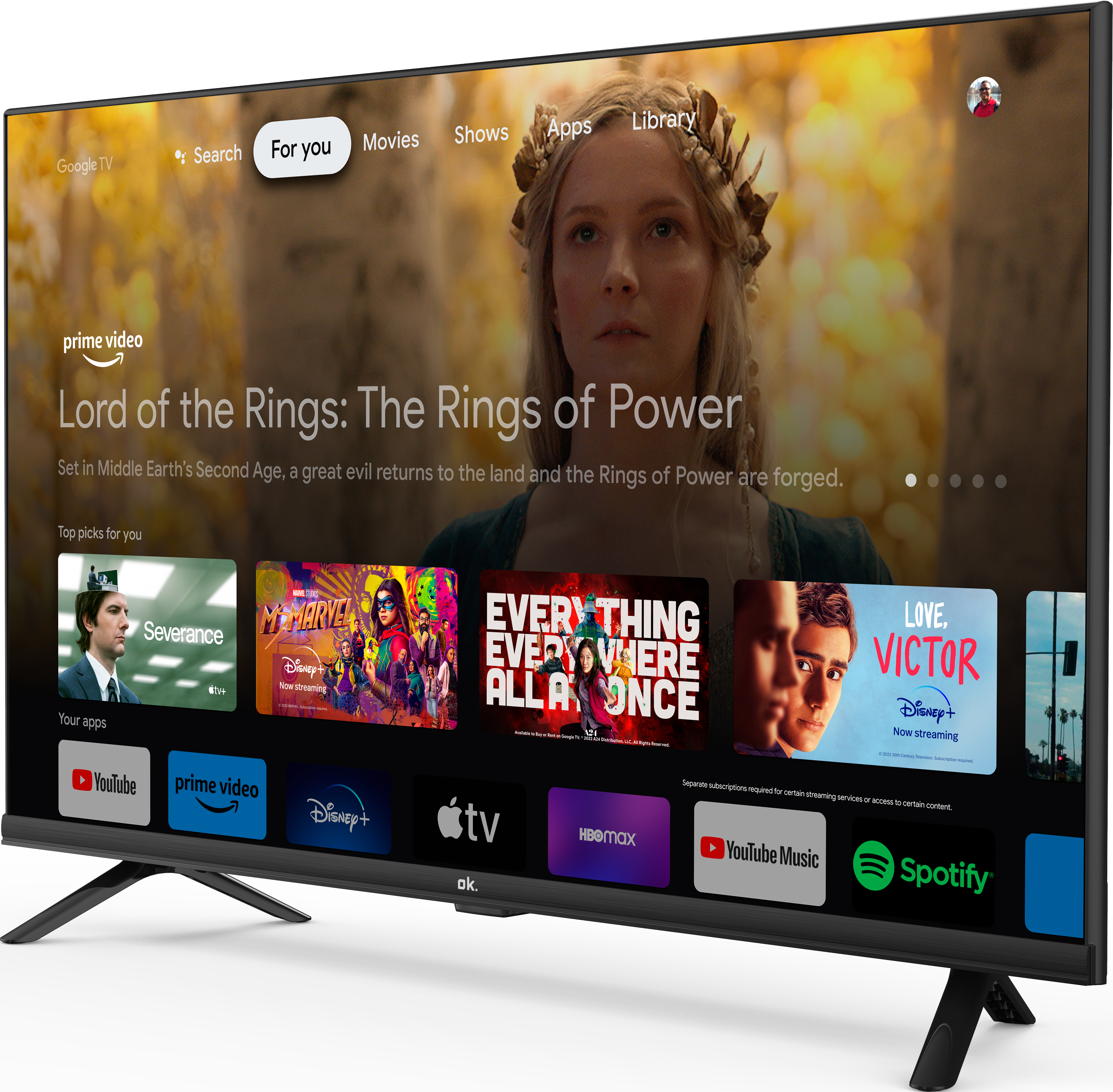 OK OTV 32GF-5023C - TV (32 ", Full-HD, LCD)