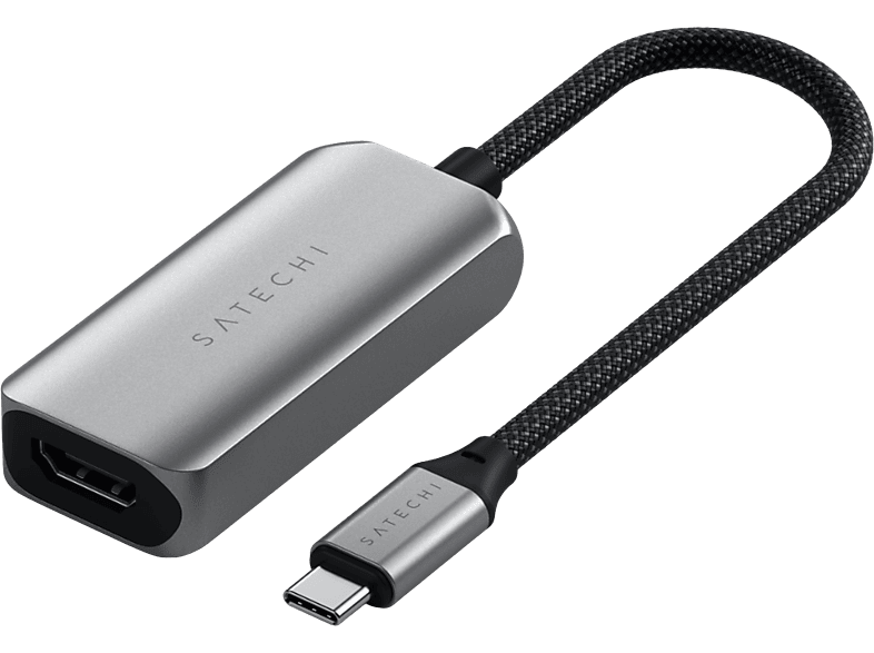 SATECHI ST-AC8KHM - USB-C zu HDMI 2.1 8K Adapter (Space Grau)
