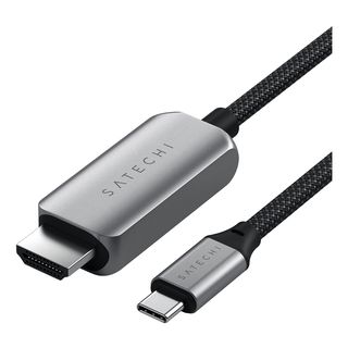 SATECHI ST-YH8KCM - USB-C zu HDMI 2.1 8K Kabel (Space Grau)
