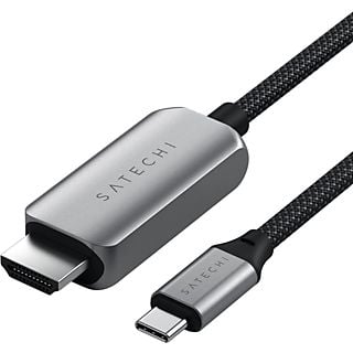 SATECHI ST-YH8KCM - USB-C zu HDMI 2.1 8K Kabel (Space Grau)