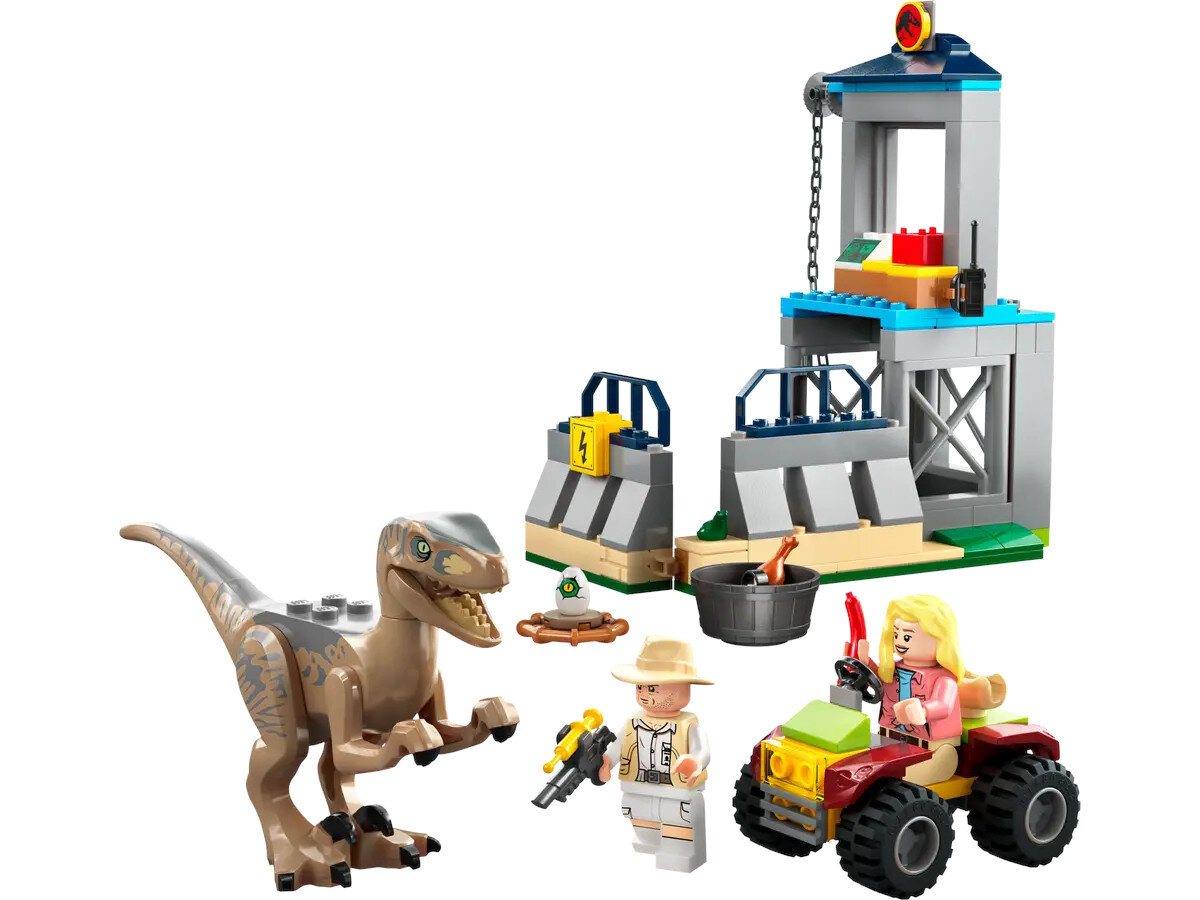 Klocki LEGO Jurassic World Ucieczka welociraptora (76957)