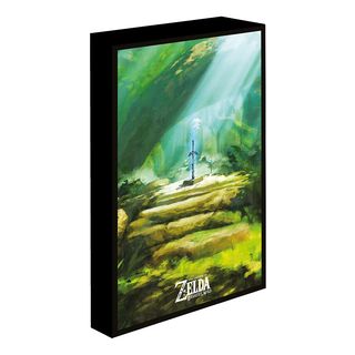 PYRAMID The Legend of Zelda (Breath Of The Wild) - Master Sword - Lichtleinwand (Mehrfarbig)