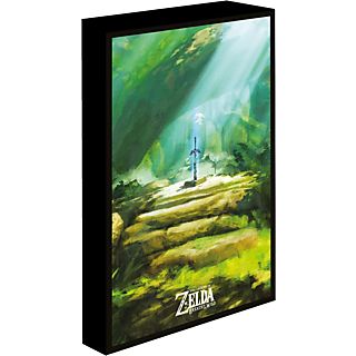 PYRAMID The Legend of Zelda (Breath Of The Wild) - Master Sword - Lichtleinwand (Mehrfarbig)