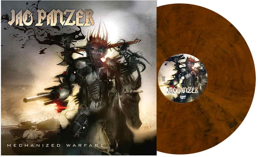 Jag Panzer - Mechanized Warfare (Orange & Black Marbled Vinyl) (Vinyl LP (nagylemez))