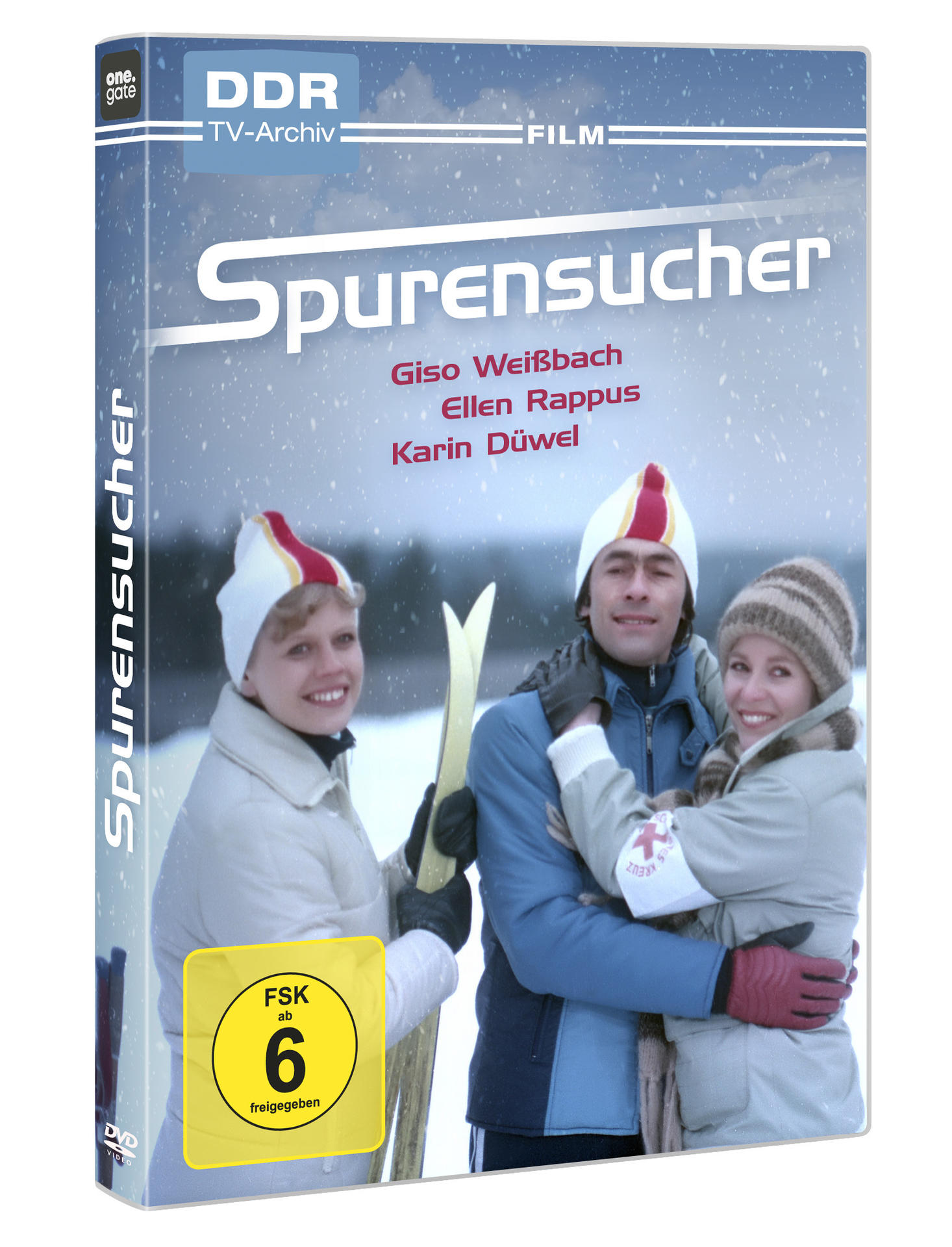 DVD-Hülle für Spurensucher. Enthält Schauspieler und Titel.
