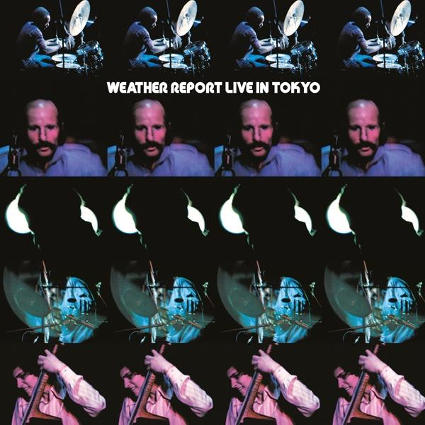 Album borító, Weather Report Live in Tokyo, zenekari tagok.