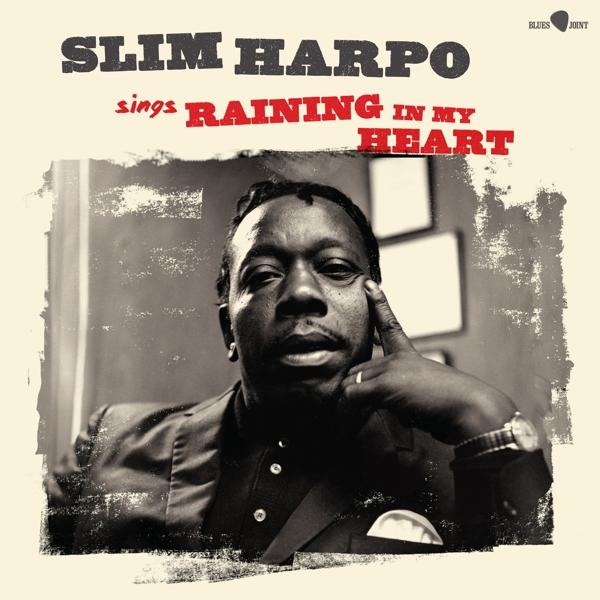 Slim Harpo album borítója. A képen ő látható, felül és alul szöveggel.