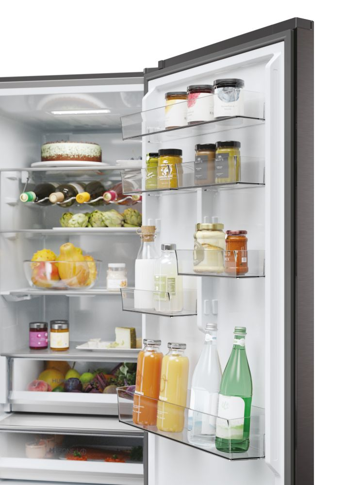 HAIER HDPW5620ANPD - Combiné réfrigérateur/congélateur  (Appareil sur pied)