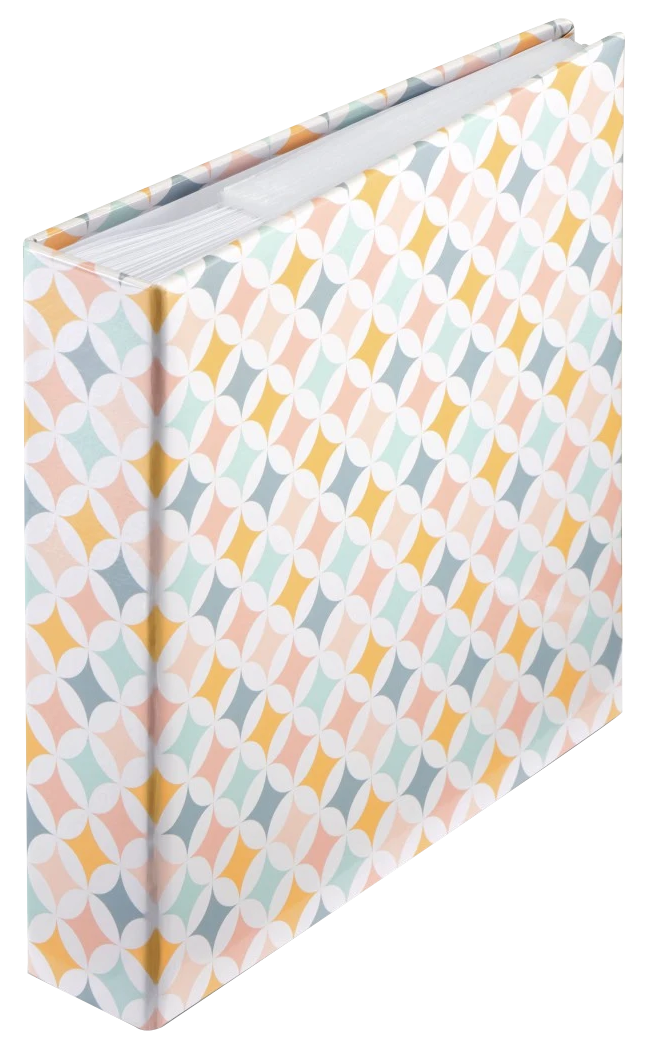 HAMA Memo album, 10x15 képméret, 200 darabos, "sixties" négyzetes minta (7522)