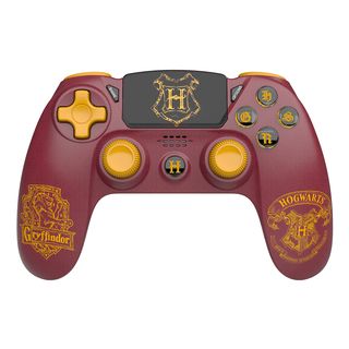 FREAKS AND GEEKS PS4 - Harry Potter: Gryffindor - Controller wireless (Rosso/Oro/Nero)