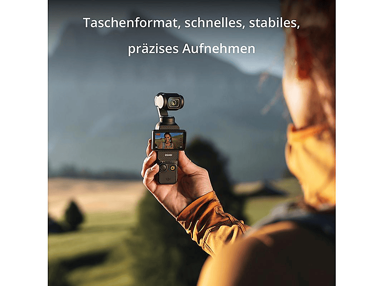 DJI Osmo Pocket 3 Gimbal-Kompaktkamera , Touchscreen