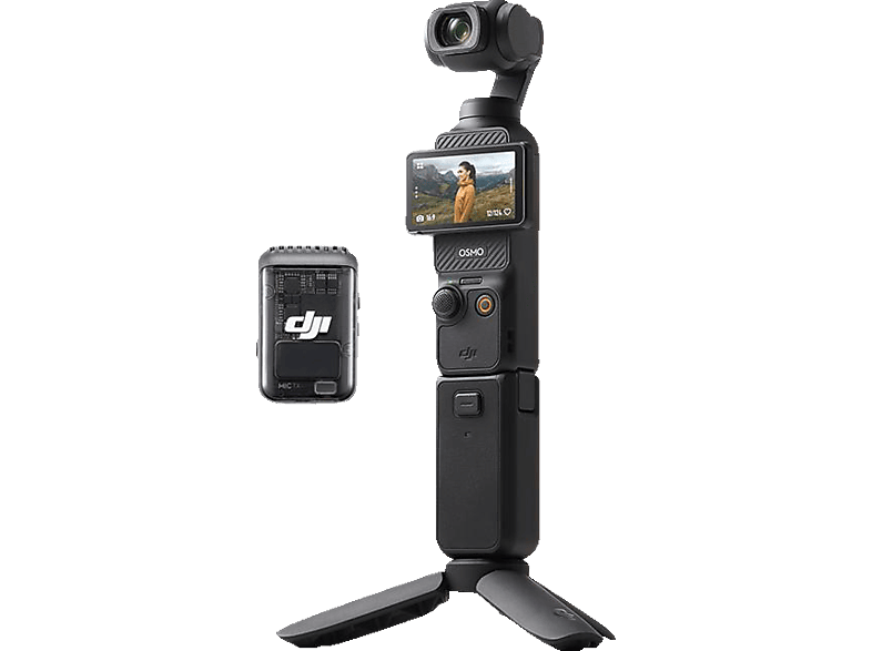 DJI Osmo Pocket 3 Kreativ Combo  Gimbal-Kompaktkamera , Touchscreen
