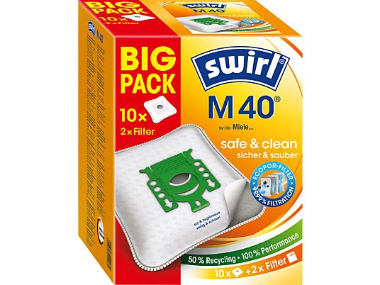 SWIRL 210084 M40 BIG-PACK 10PCS - Sacchetto di polvere