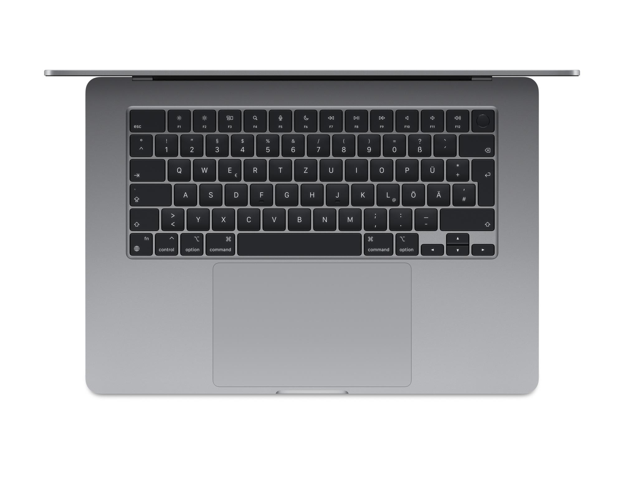 APPLE MacBook Air - 15,3 Zoll - Apple M-Series M2 - 16 GB - 512 GB - Apple M2 - macOS